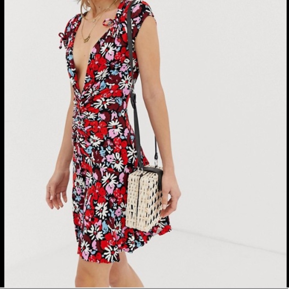 NWT Free People Key To Your Heart Mini Dress S